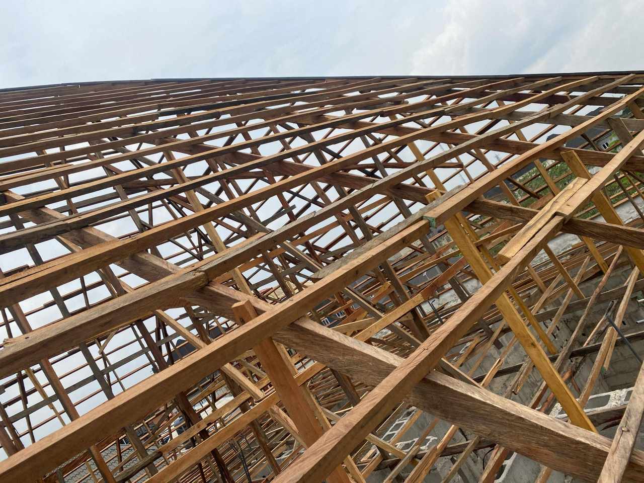 Roof Wood Work Installation